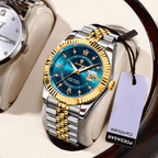 Relógio Masculino Saint-Tropez Quartz Clássico de Luxo