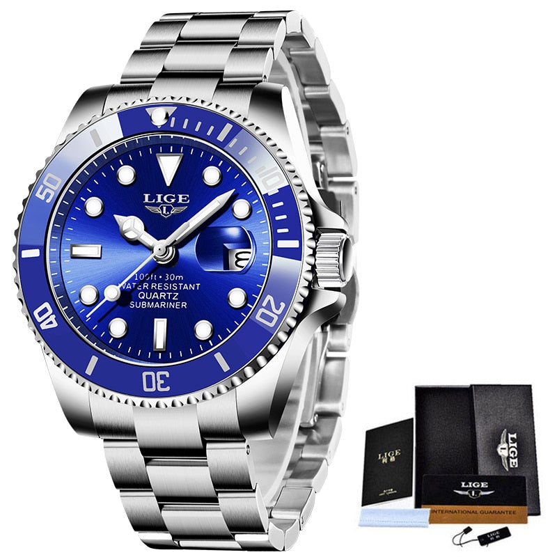 Relógio Masculino Ocean MP002 Esportivo de Luxo