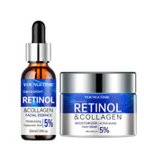 Kit Creme Facial e Sérum Retinol e Colágeno