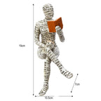 Escultura Abstrata Decorativa em Resina